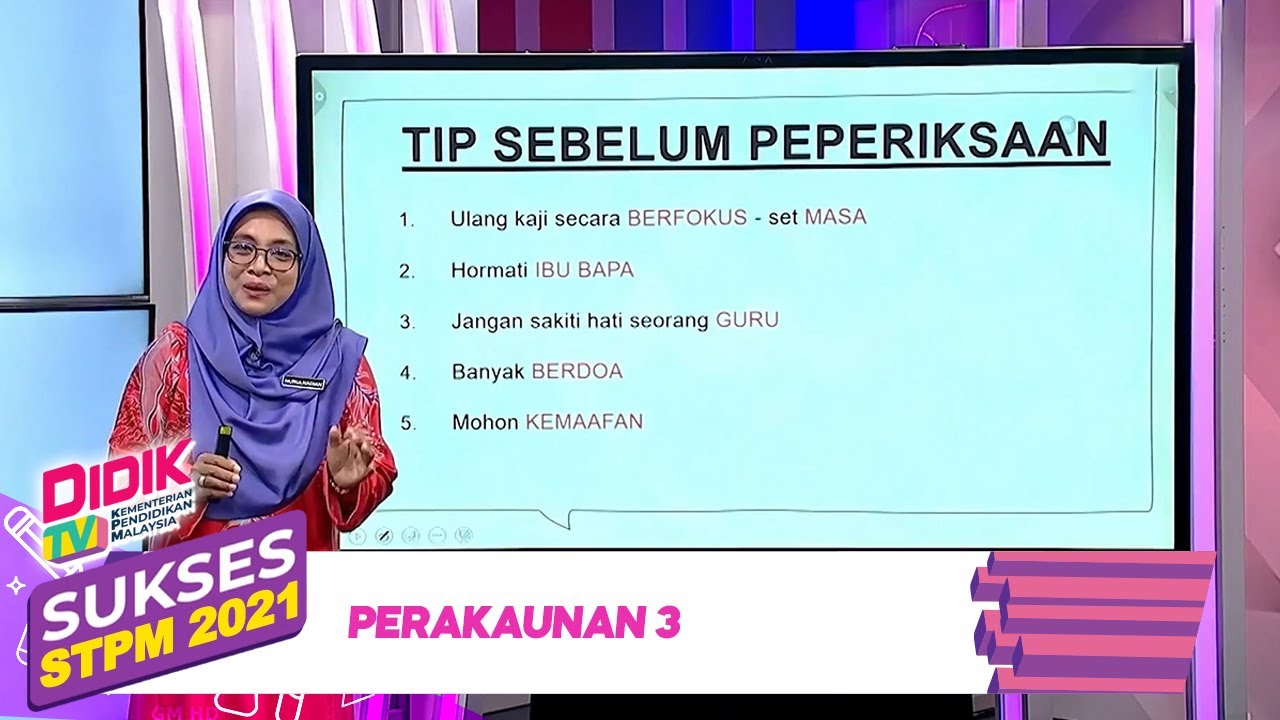 Sukses STPM (2021) | Perakaunan 3