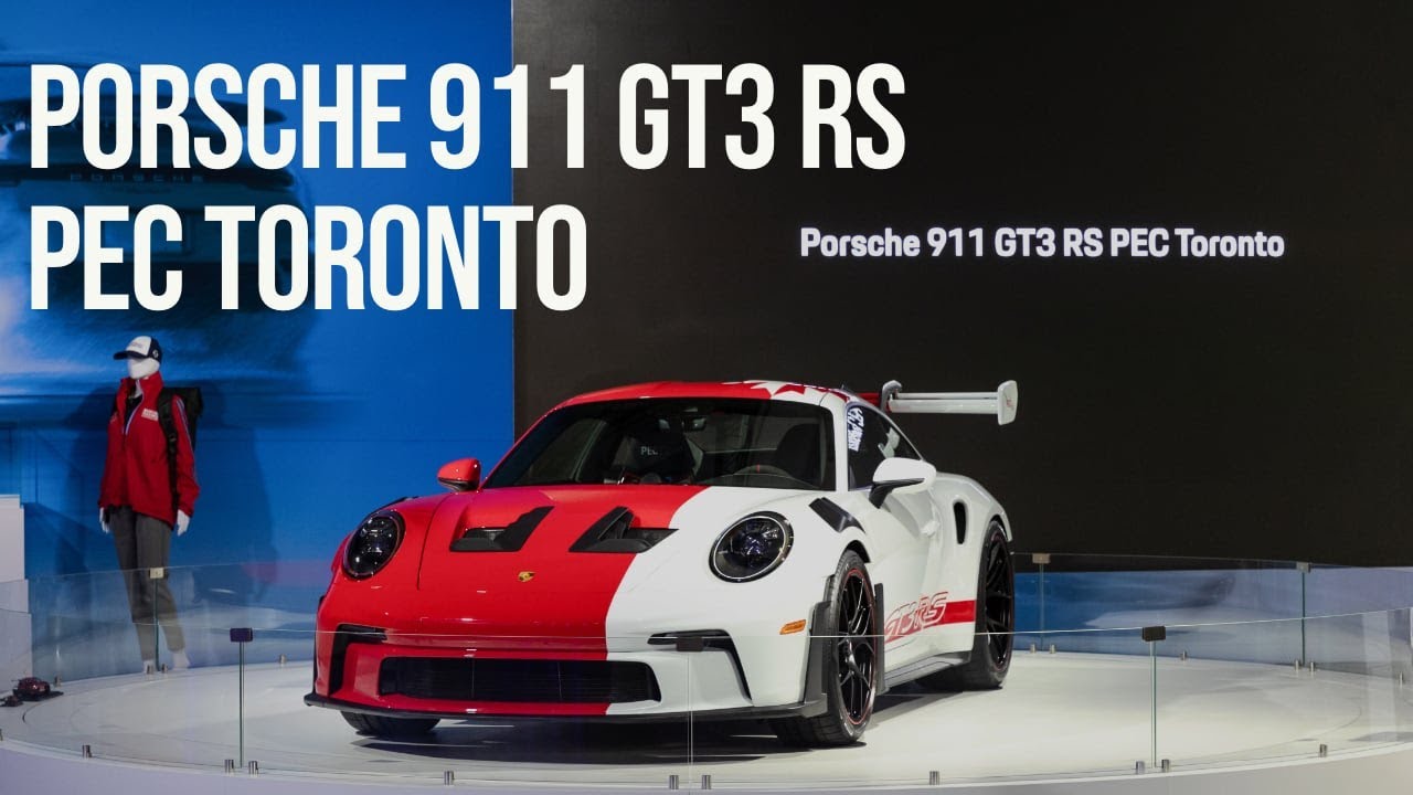 The Porsche 911 GT3 RS PEC Toronto reveal film