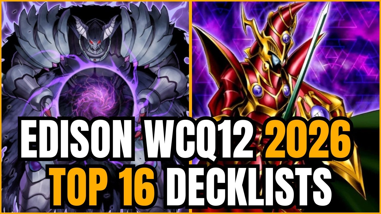 Good Old Blackwings For The WIN! | Edison World Championship Qualifier Top 16 Decklists & Analysis