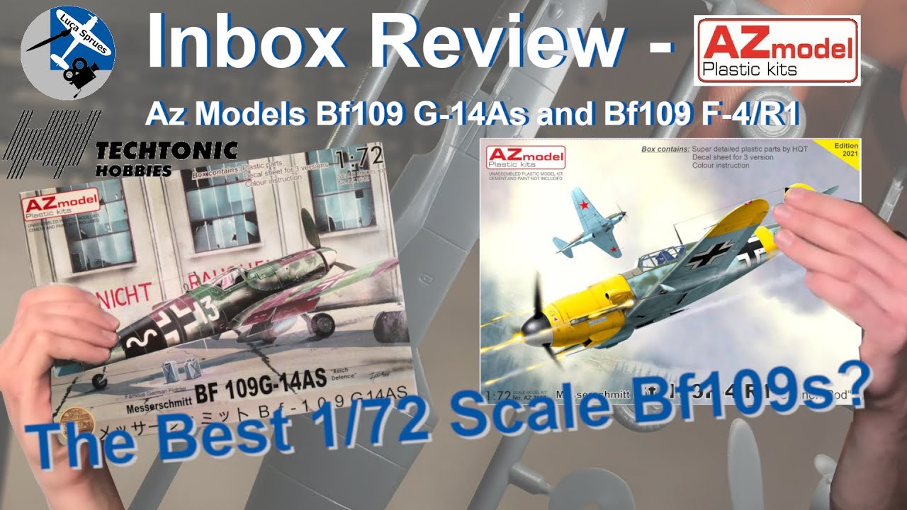 The Best 1/72 Bf109 Kit(s)? - Az Models Bf109 G-14As and Bf109 F-4 Inbox Review