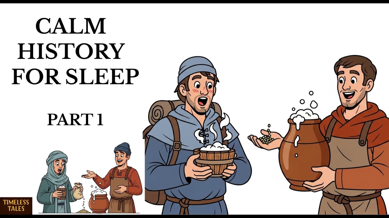 How Medieval Travelers Made Beer 🍺 Calm History For Sleep |   Part 1