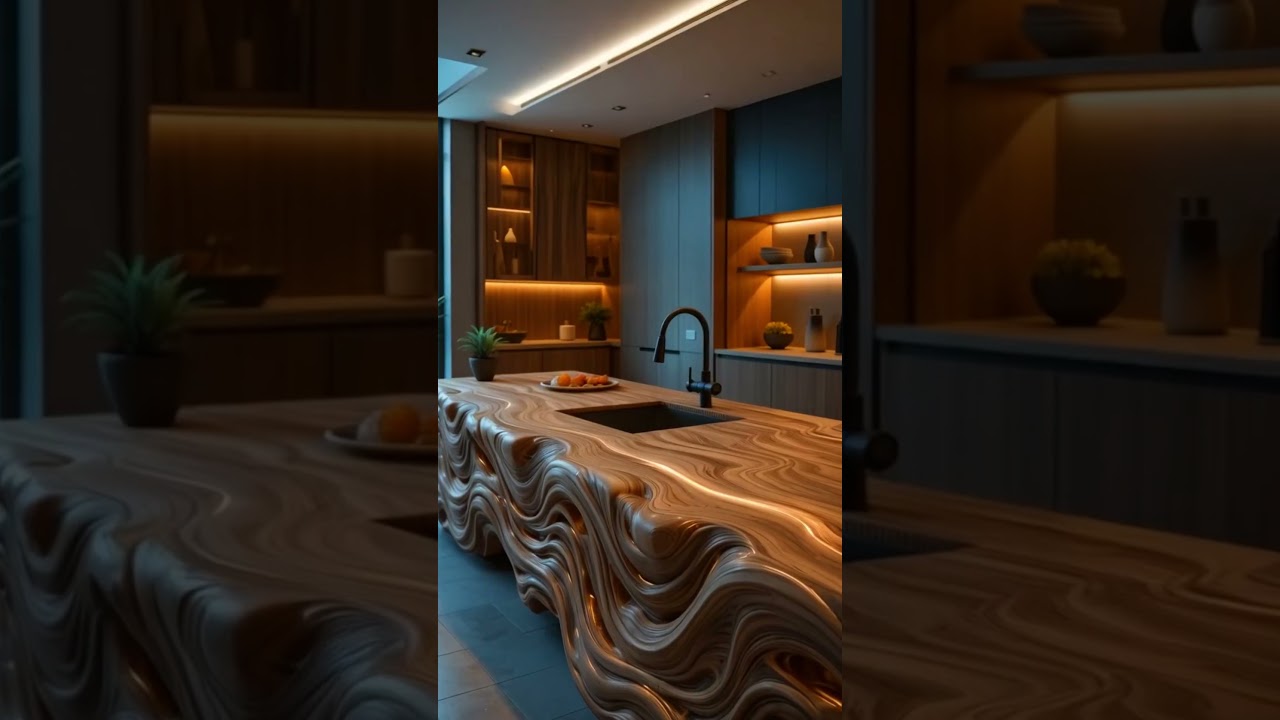 Epoxy Active Scene Kitchen Islands STUNNING Transformations! 😍✨  DIY & Luxury Designs