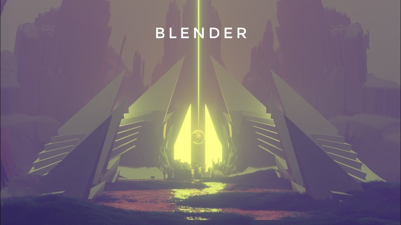 Blender Environment artwork | Modeling timelapse