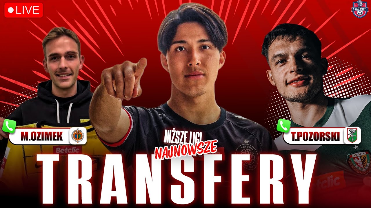 🔴 OKNO TRANSFEROWE W LIGACH 1-3! KULISY TRANSFERU OSKARA KUBIAKA DO ARKI + ŻARTY OZIMA
