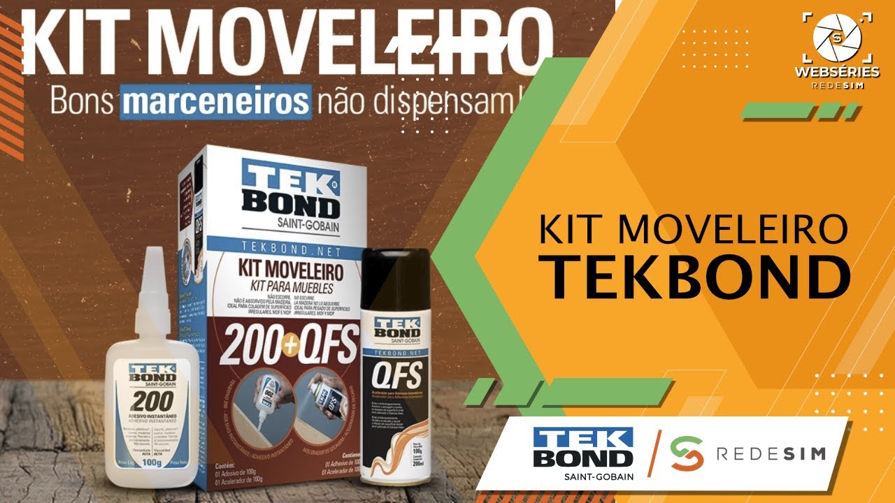 CONHE&Ccedil;A O KIT MOVELEIRO DA TEKBOND!💡