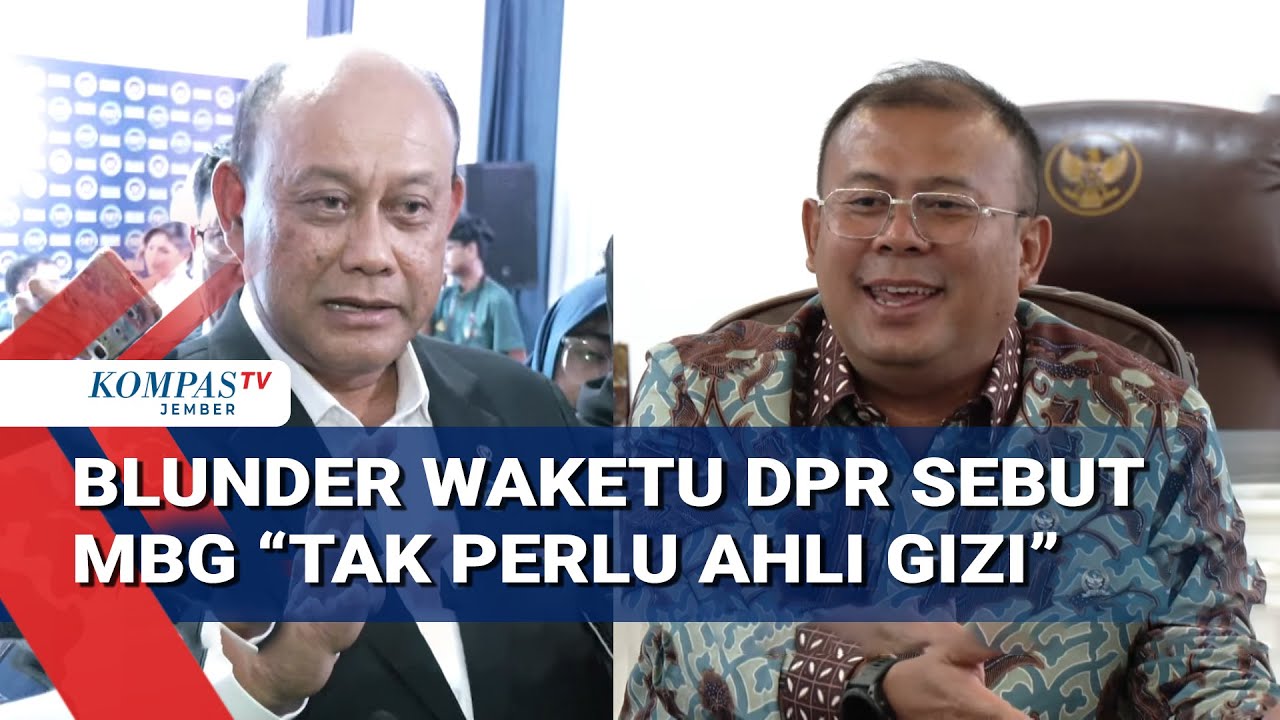 Blunder Wakil Ketua DPR Soal Ahli Gizi, Klarifikasi BGN dan Permintaan Maaf Cucun