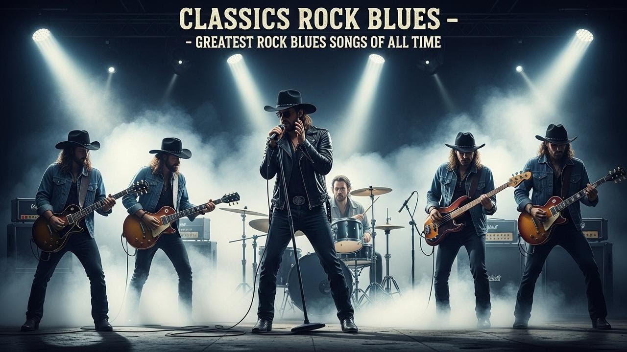 Eric Clapton, Stevie Ray Vaughan, Robert Johnson, ZZ Top – Blues Ballads | Nostalgic Vibe