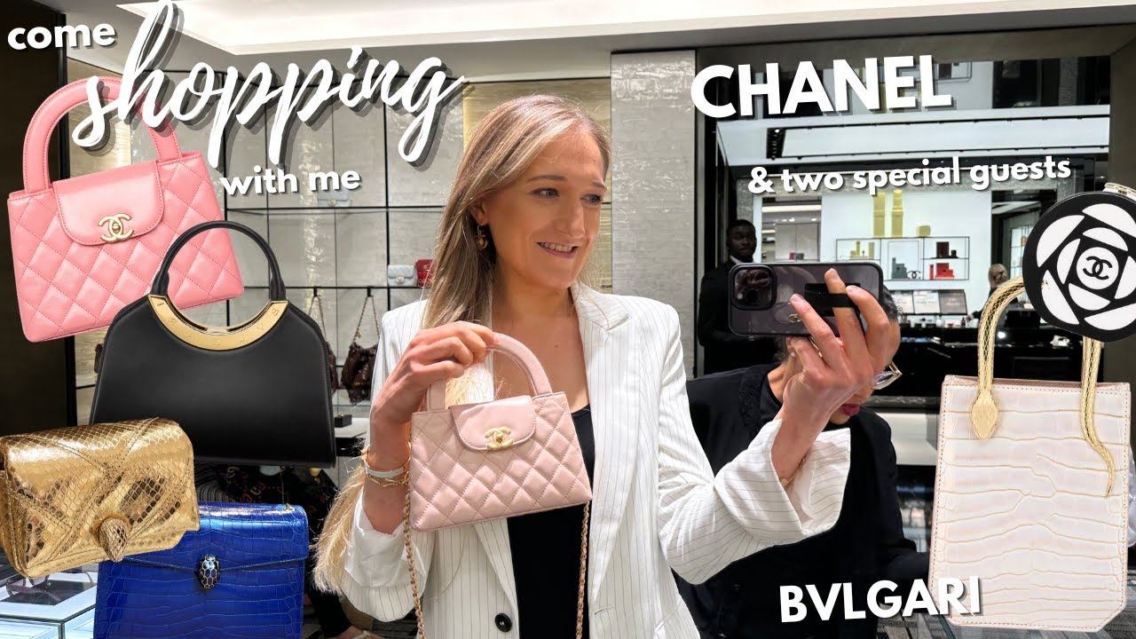 CHANEL BVLGARI GUCCI 😍 LONDON SHOPPING VLOG w/ Romina Rose May & Hanne I COME SHOPPING WITH ME