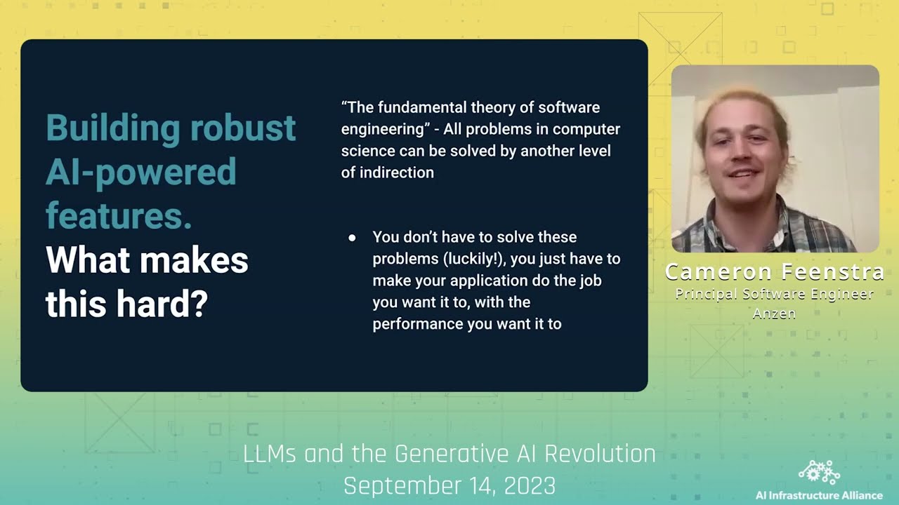 Cameron Feenstra – Anzen – Reality Check: Overcoming the Hallucination Hurdle in Generative AI