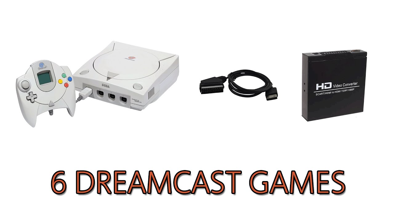 Scalers Tests #01 - SCART to HDMI Video Converter | Dreamcast [DC]