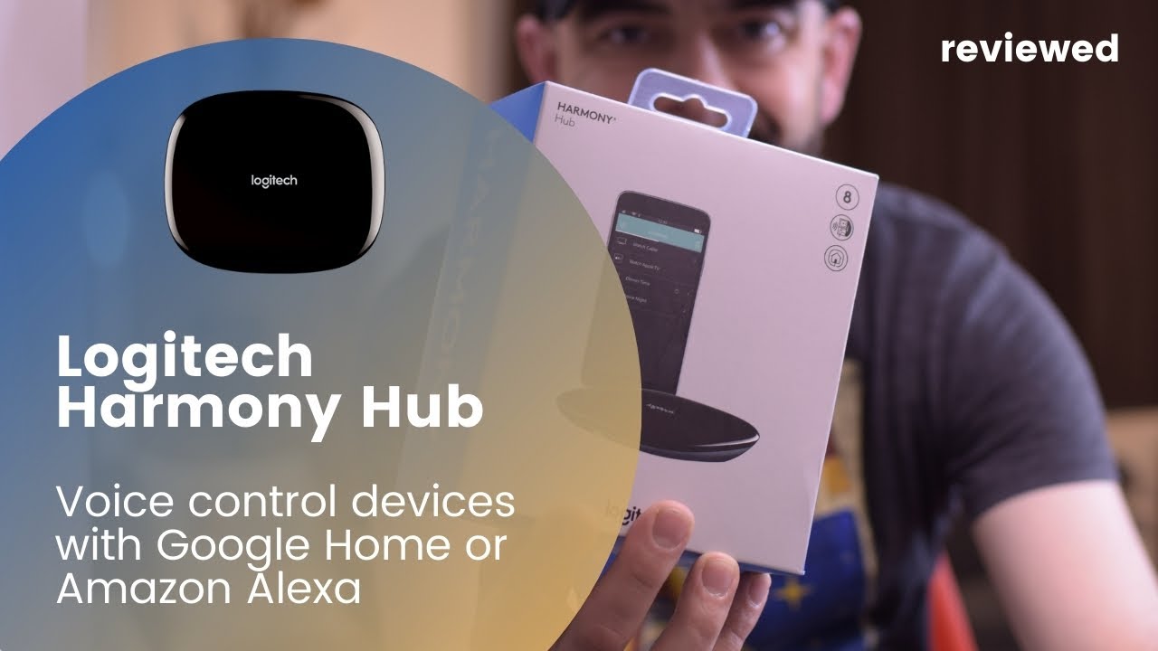 Logitech Harmony Hub with Google Home or Amazon Alexa | $99 Smart Home Upgrade 📺