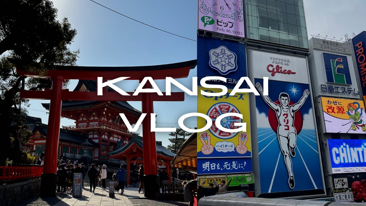 Japan Vlog: KANSAI! (flight + osaka + universal studios + stroll + kyoto) ⋆⭒˚｡⋆