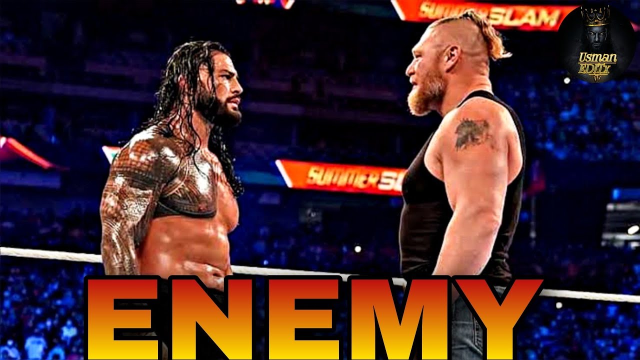 ENEMY 🔥 | Roman Reigns | Brock Lesnar | Rivalry Status | Usman EDITx