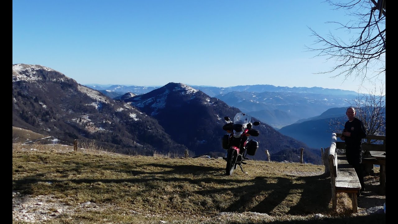 An adventure in the Slovenian Mountains on my Honda CB125F