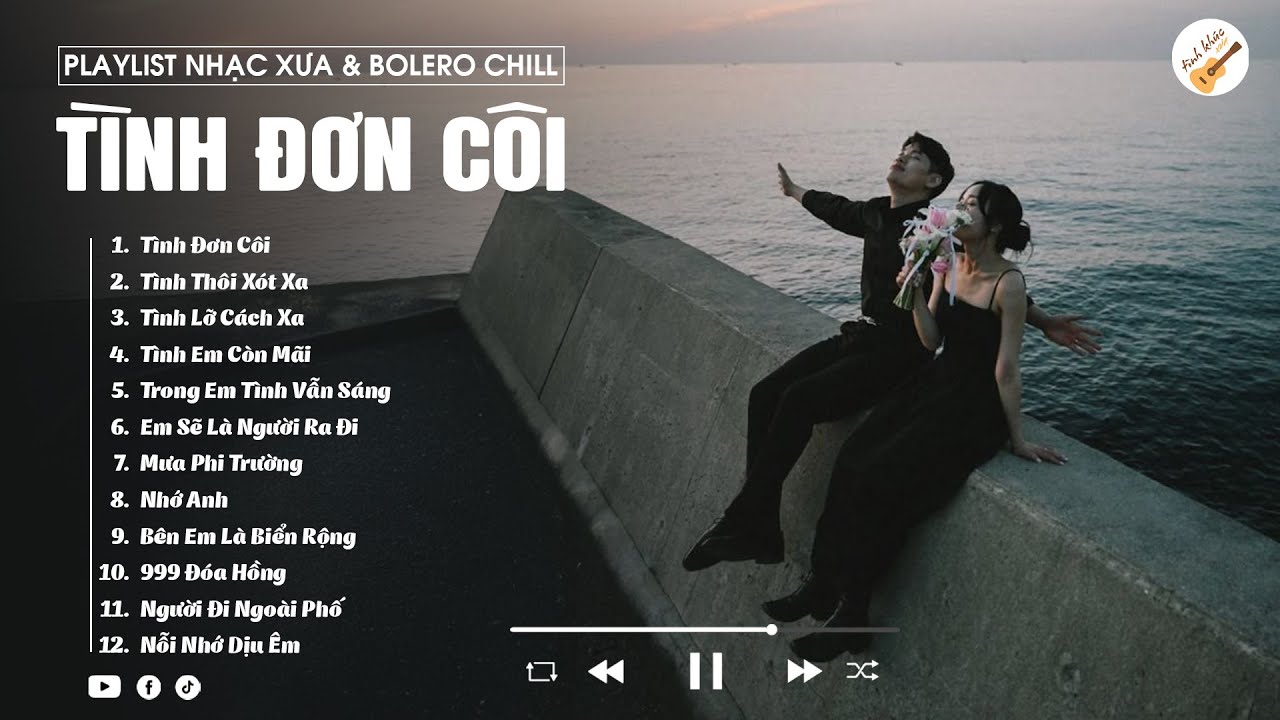 Tình Đơn Côi, Tình Thôi Xót Xa, Tình Lỡ Cách Xa - Nhạc Xưa Lofi Gây Nghiện Cực Chill