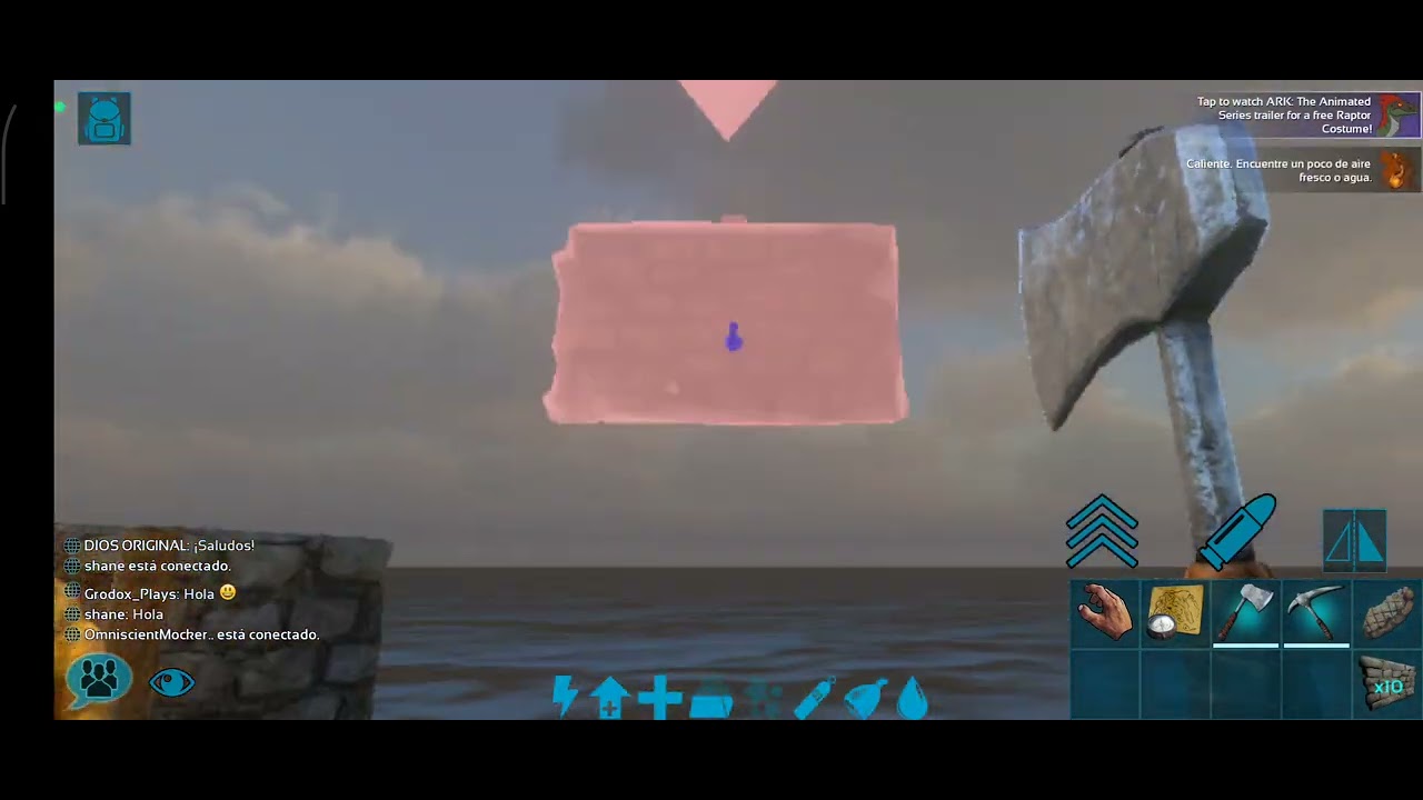 Nueva aventura en ark Mobile 