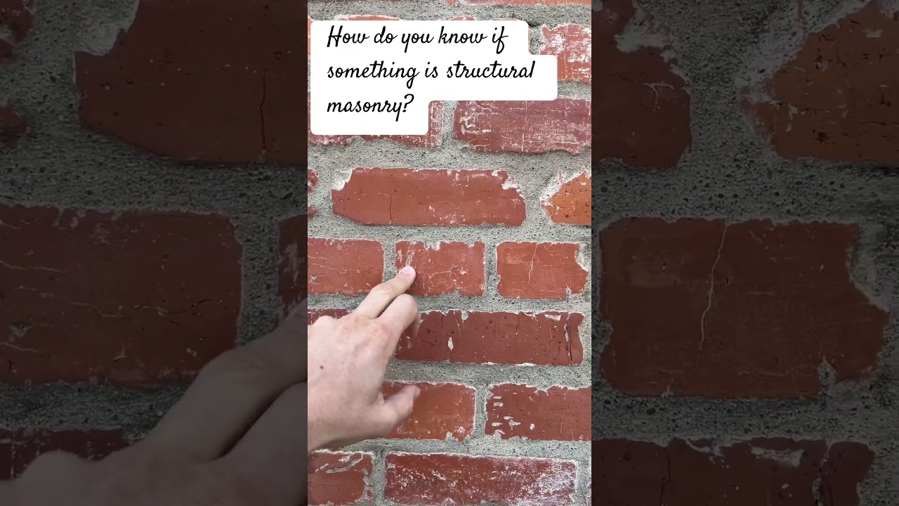 #1: Old Brick Construction Versus New: What&rsquo;s The Difference? | construction #shortsfeed