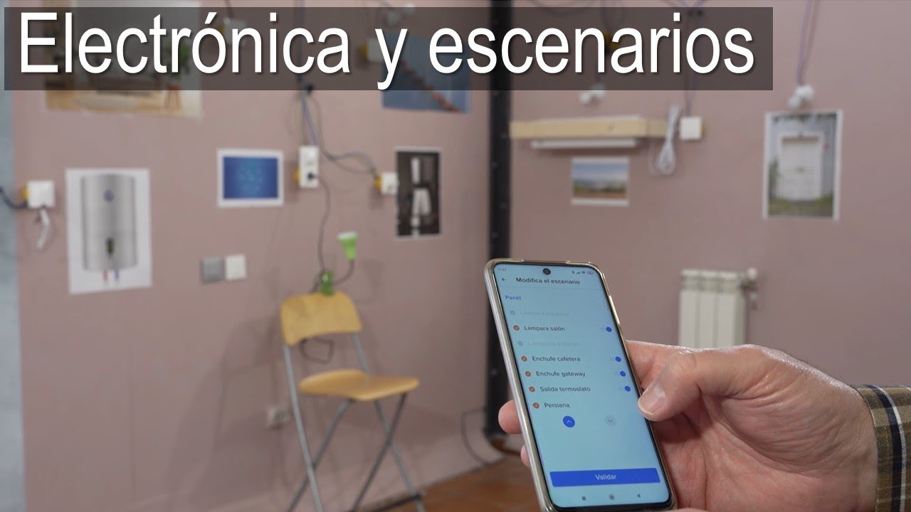Electricidad básica 14: electrónica y creación de escenarios (Bricocrack)
