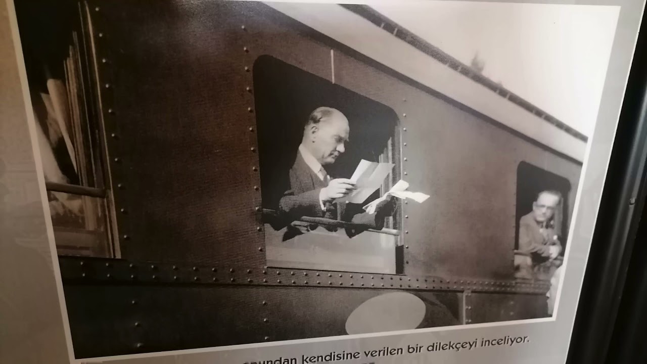 Atatürk vagonu,İzmir Alsancak Garı’nda müze vagonu gezdik ?