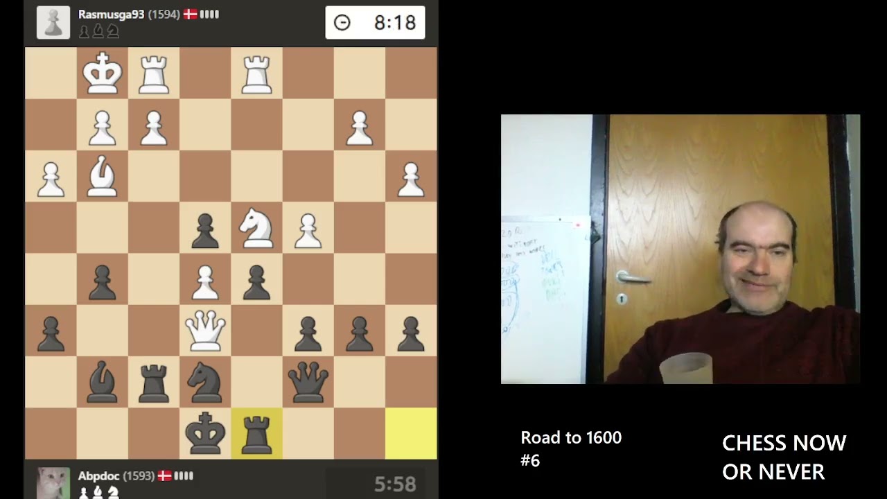 Road to 1600 chess rating