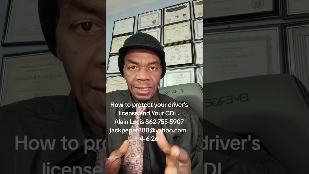 How to save your driver's license and your CDL 