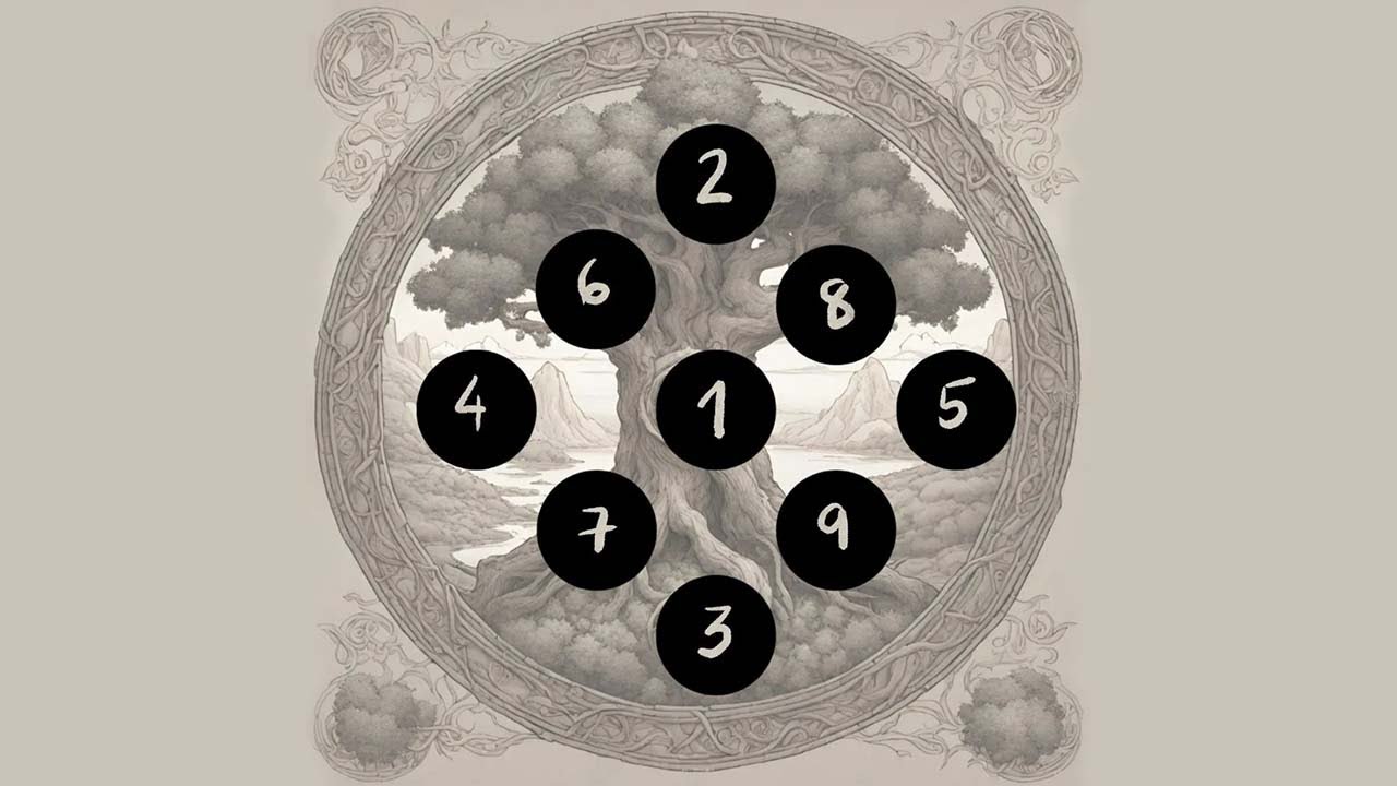 Rune Divination Methods: The 9 Realms - By @strawberry_moonlights