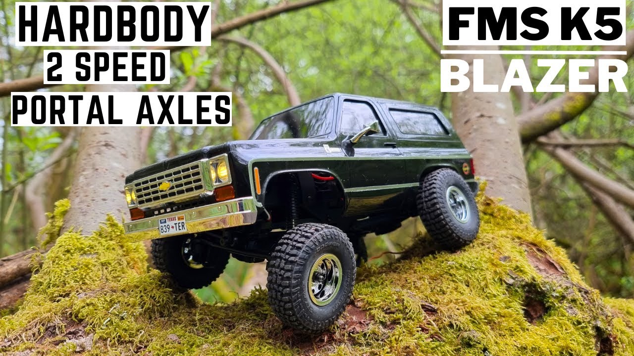Better Than a Traxxas TRX4M? - FMS K5 Blazer FCX24 Unboxing, Review & Run
