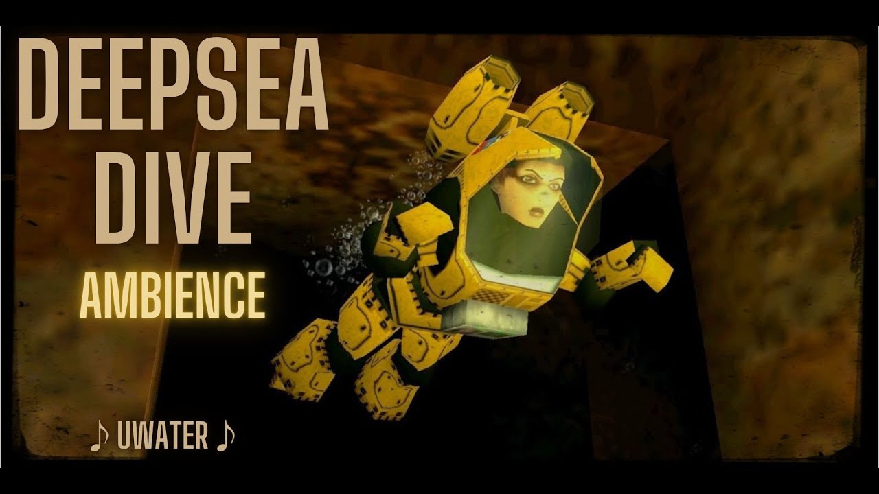 🎵Tomb Raider: Chronicles - Deepsea Dive (ambience + music 