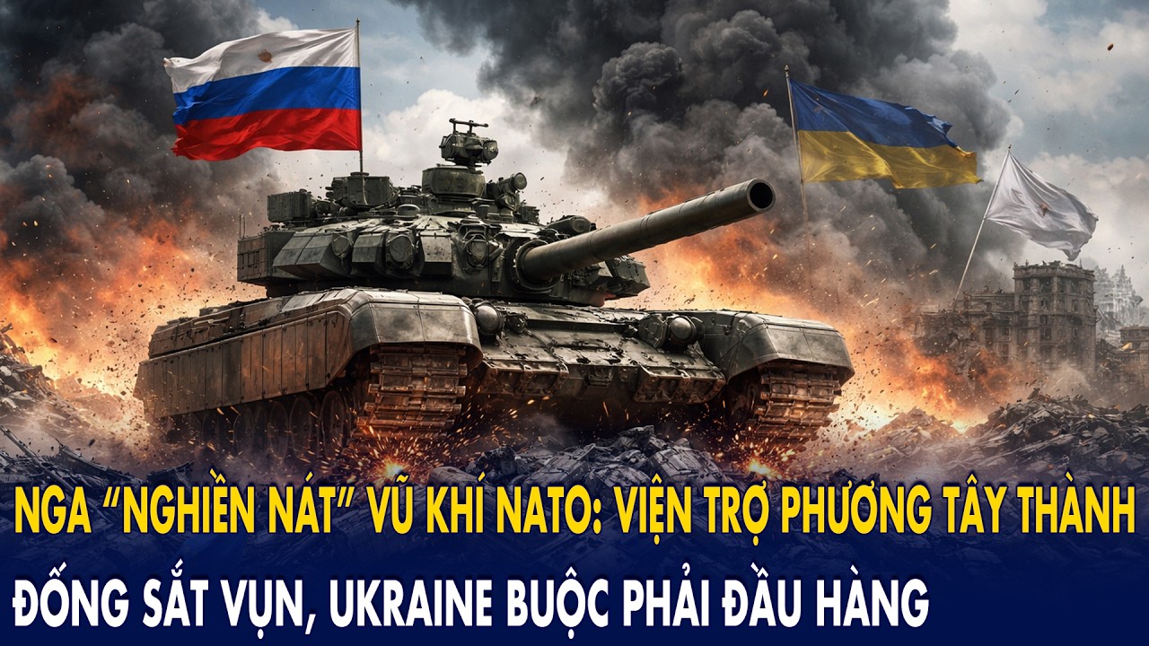 Nga “nghiền nát” vũ khí NATO: viện trợ phương Tây thành đống sắt vụn, Ukraine buộc phải đầu hàng!