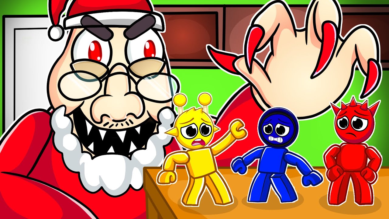 Simon & Raddy SAVE CHRISTMAS in Roblox! (Sprunki)
