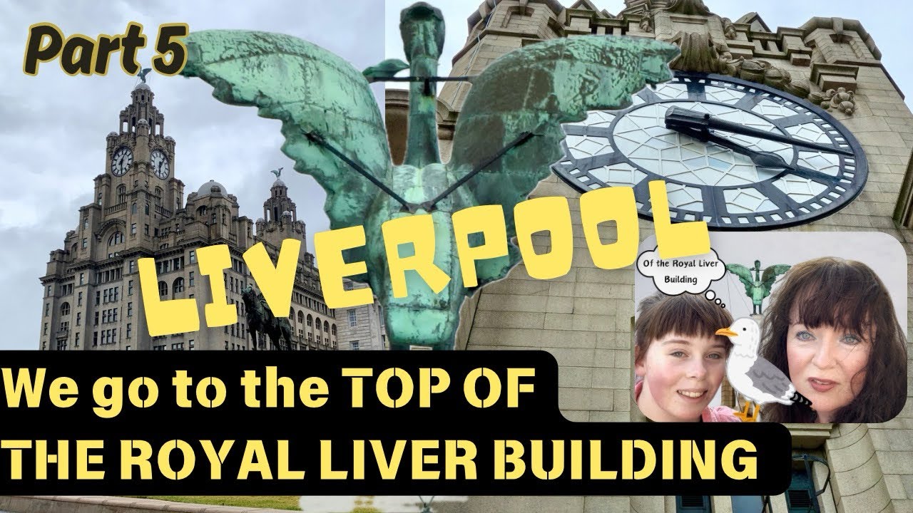 We go to the top of The Royal Liver Building in Liverpool, Liver Birds, Travel Guide, UK Breaks