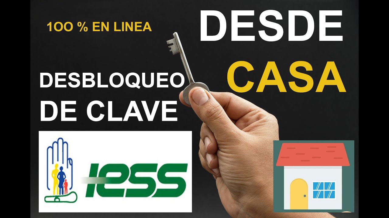 ✅Como desbloquear 🔐 la clave del #IESS 💯% en línea 🏠. 💥NUEVA OPCIÓN POR COVID 19