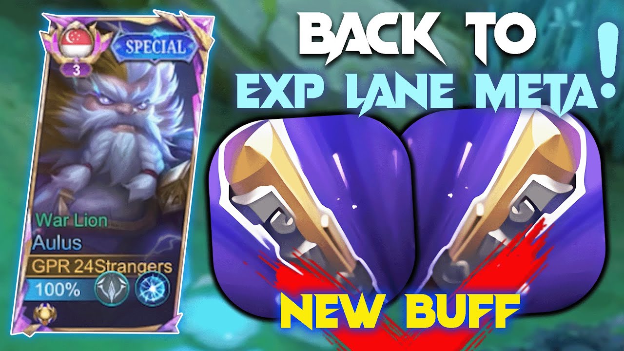 FINALLY NEW BUFF AULUS BROUGHT BACK EXP LANE META!