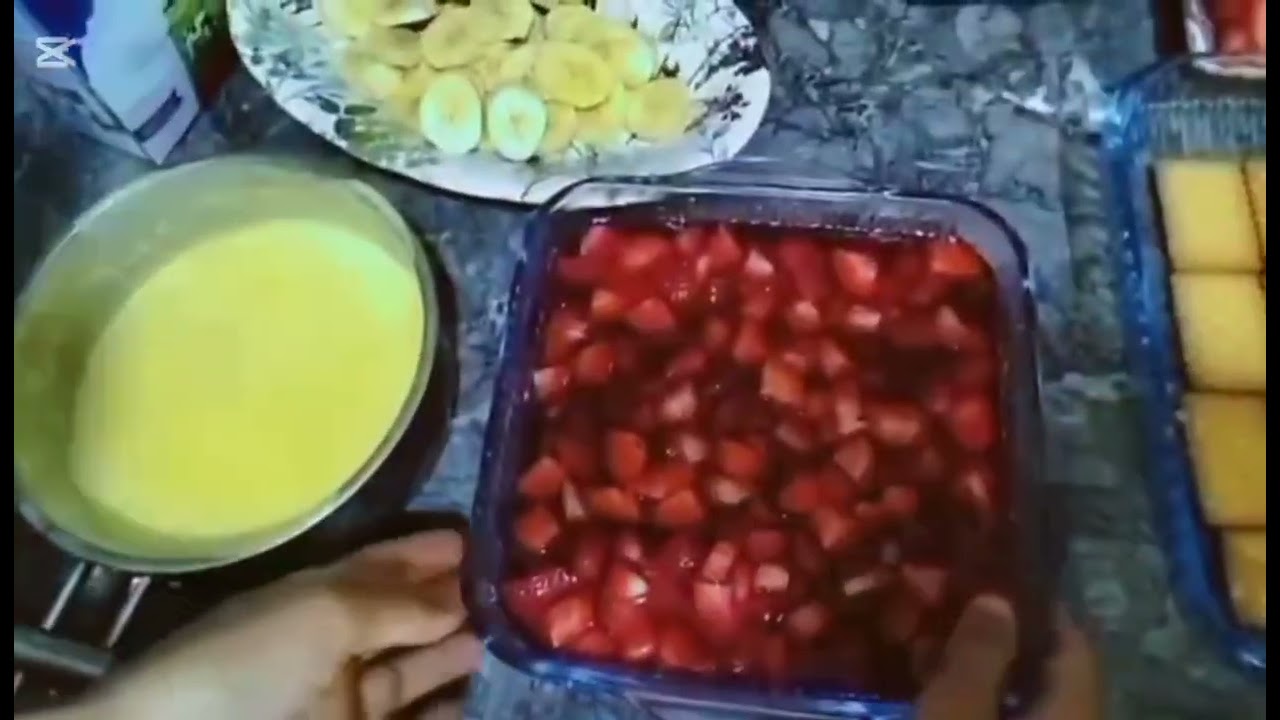 تحلية ولا أروع بالفواكه وفلان وكريم باتسيير😋
