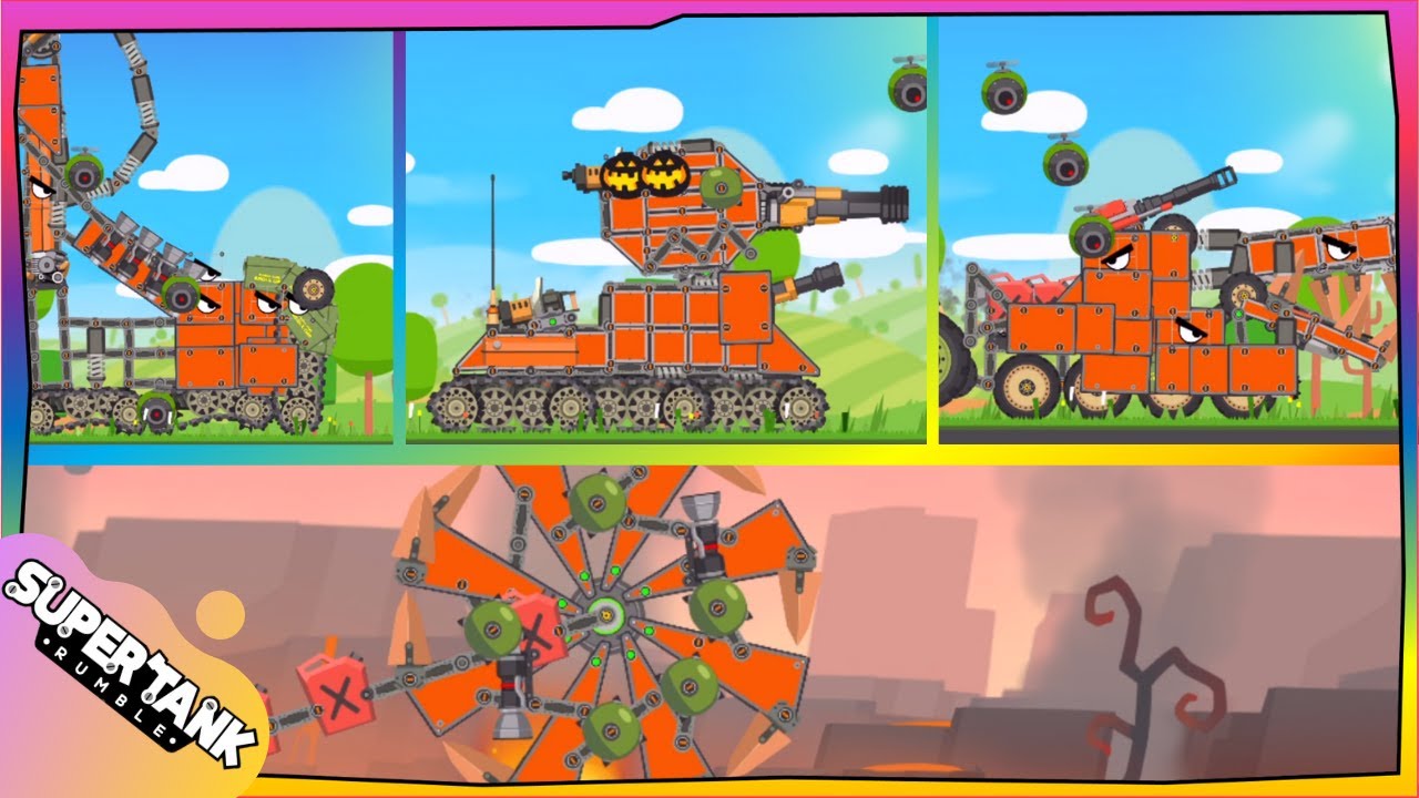 Tank Game - Комбинация гладиаторских боев 22 уровня | Грохот супер танков | мультфильм танки