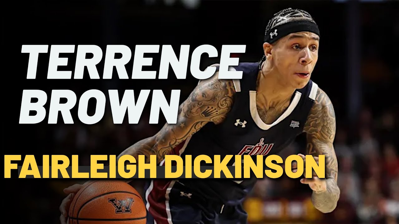 Terrence Brown Fairleigh Dickinson Knights 24-2025 | One of the most improved guard in the country!