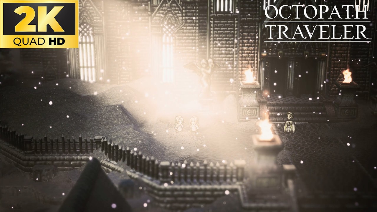 OCTOPATH TRAVELER Ophilia Clement Lianna Ayah sudah bahagia di sana! Chapter END (2K 60FPS)