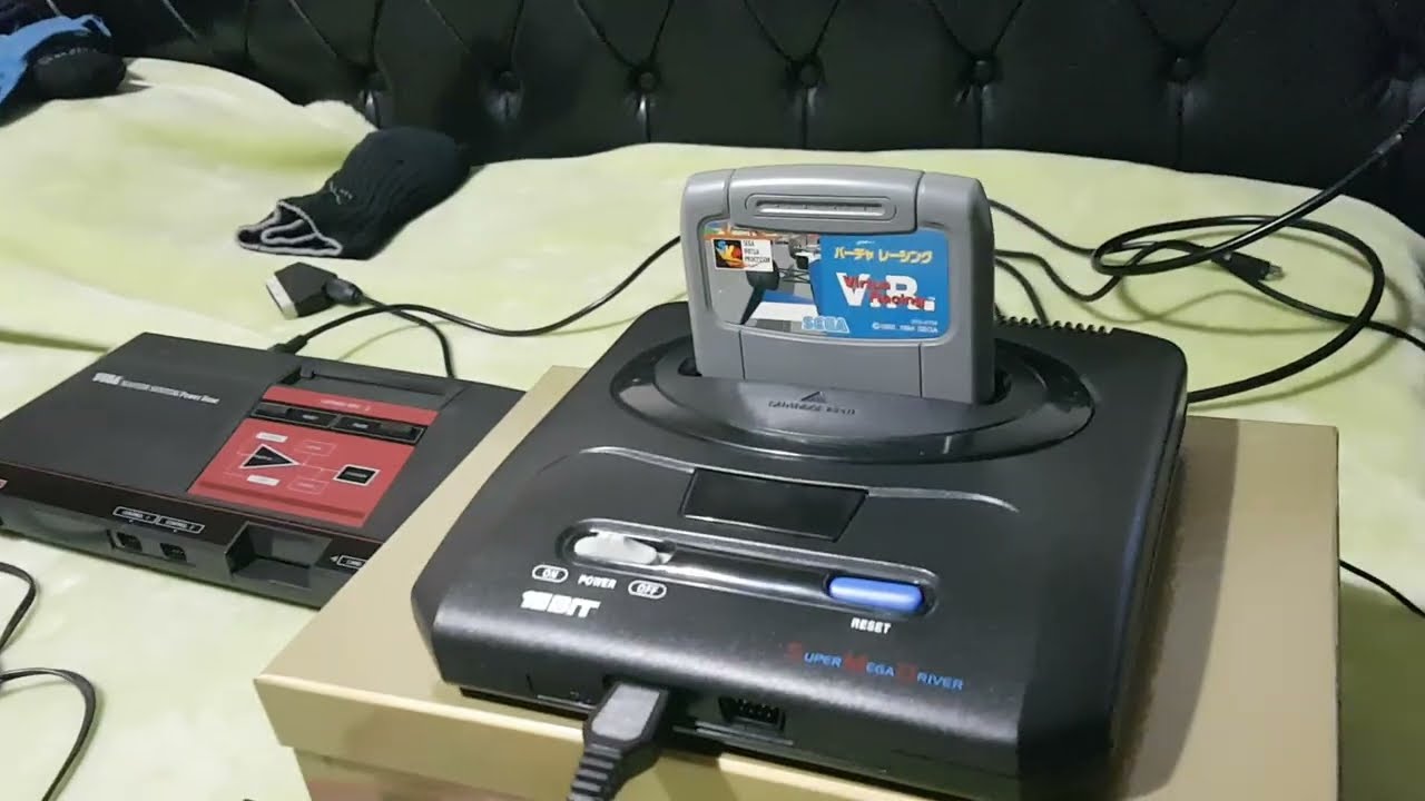 Super Megadriver, тест с Virtua Racing