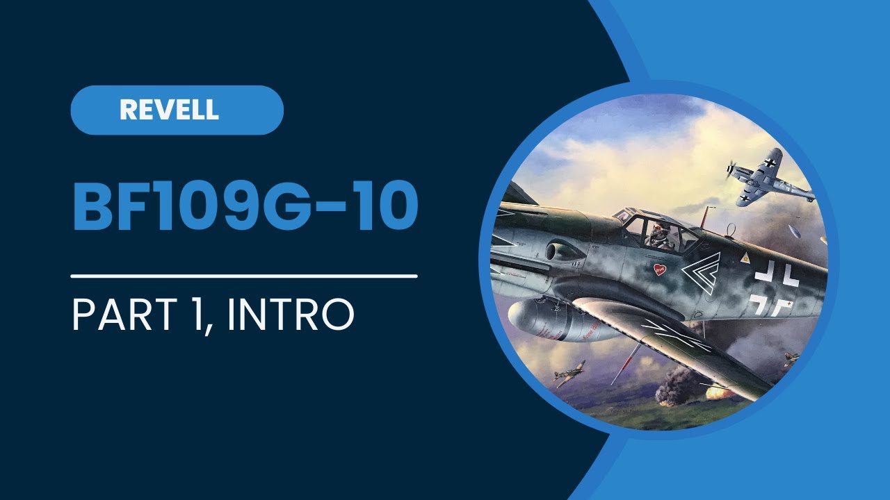 Revell 1/32 Bf109G-10, Part 1 Intro