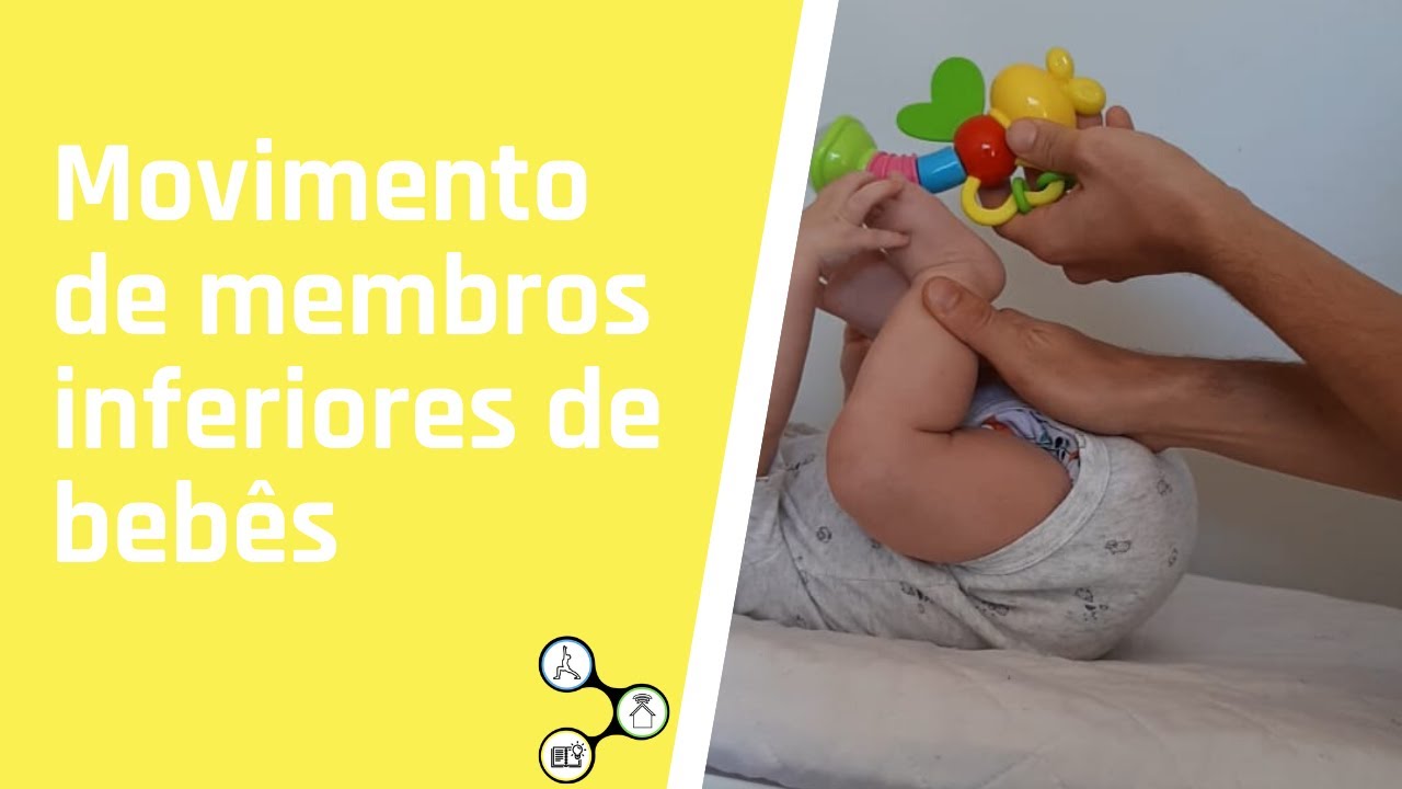 Movimento de membros inferiores de bebês - Estimulação do chute ll conciência