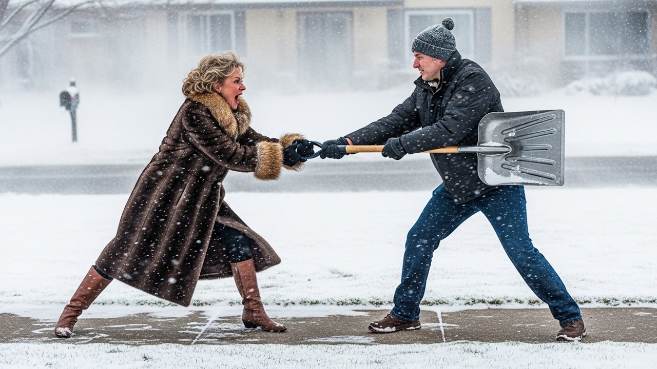 HOA Karen Demanded My Shovel During Storm, Got Arrested For Trespassing On My Property