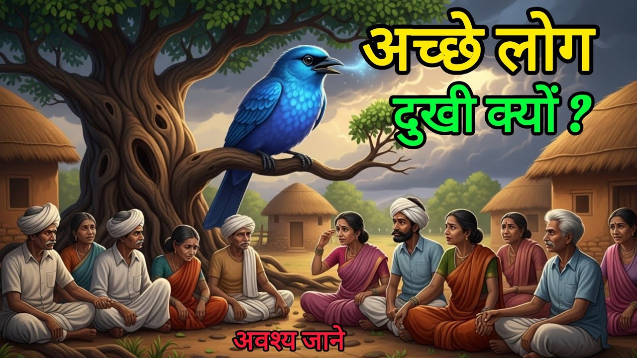  सुखी क्यों रहते हैं और अच्छे लोग दुखी? एक नीलकंठ पक्षी की आँखों देखी सच्चाई
