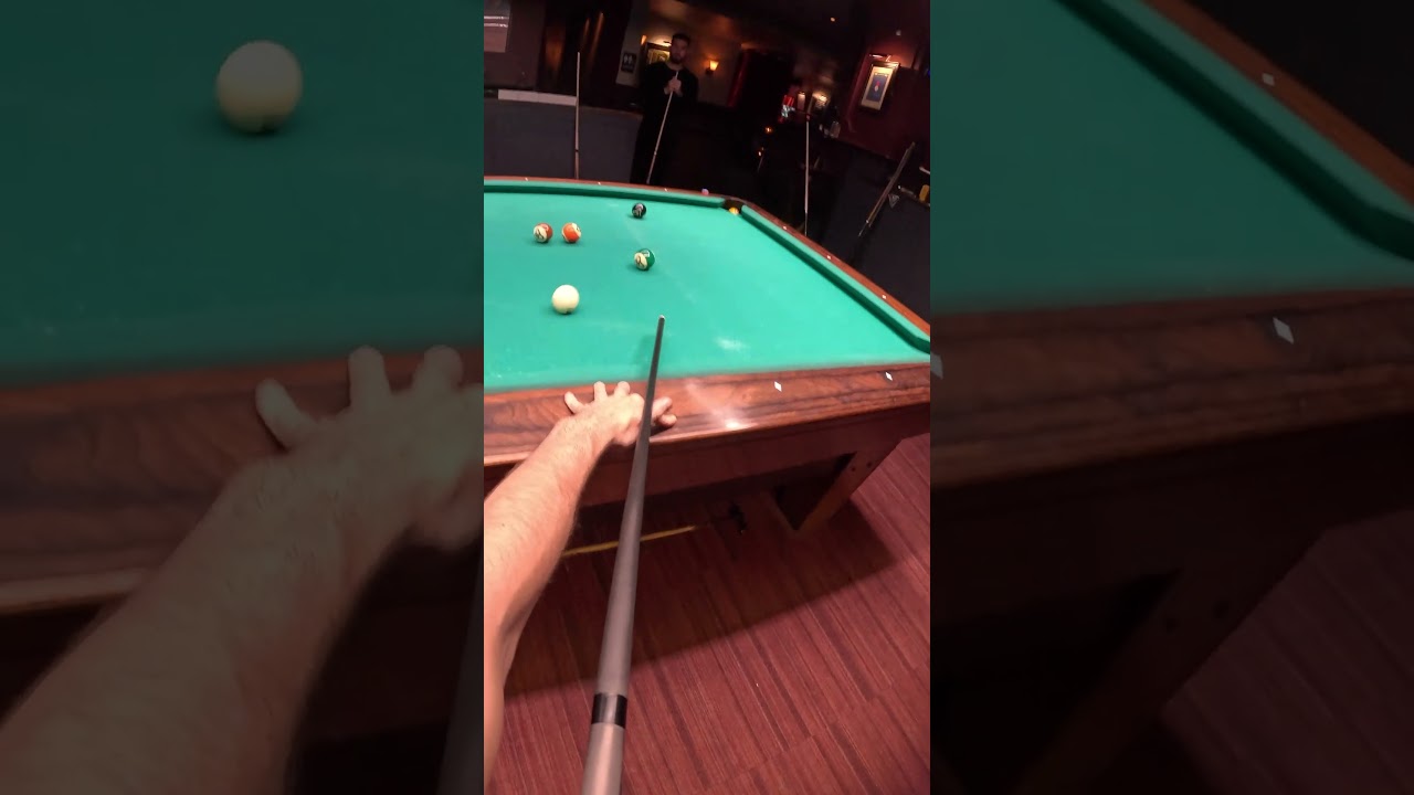 Can I Beat An America In A Single Game Of Pool? #shorts
