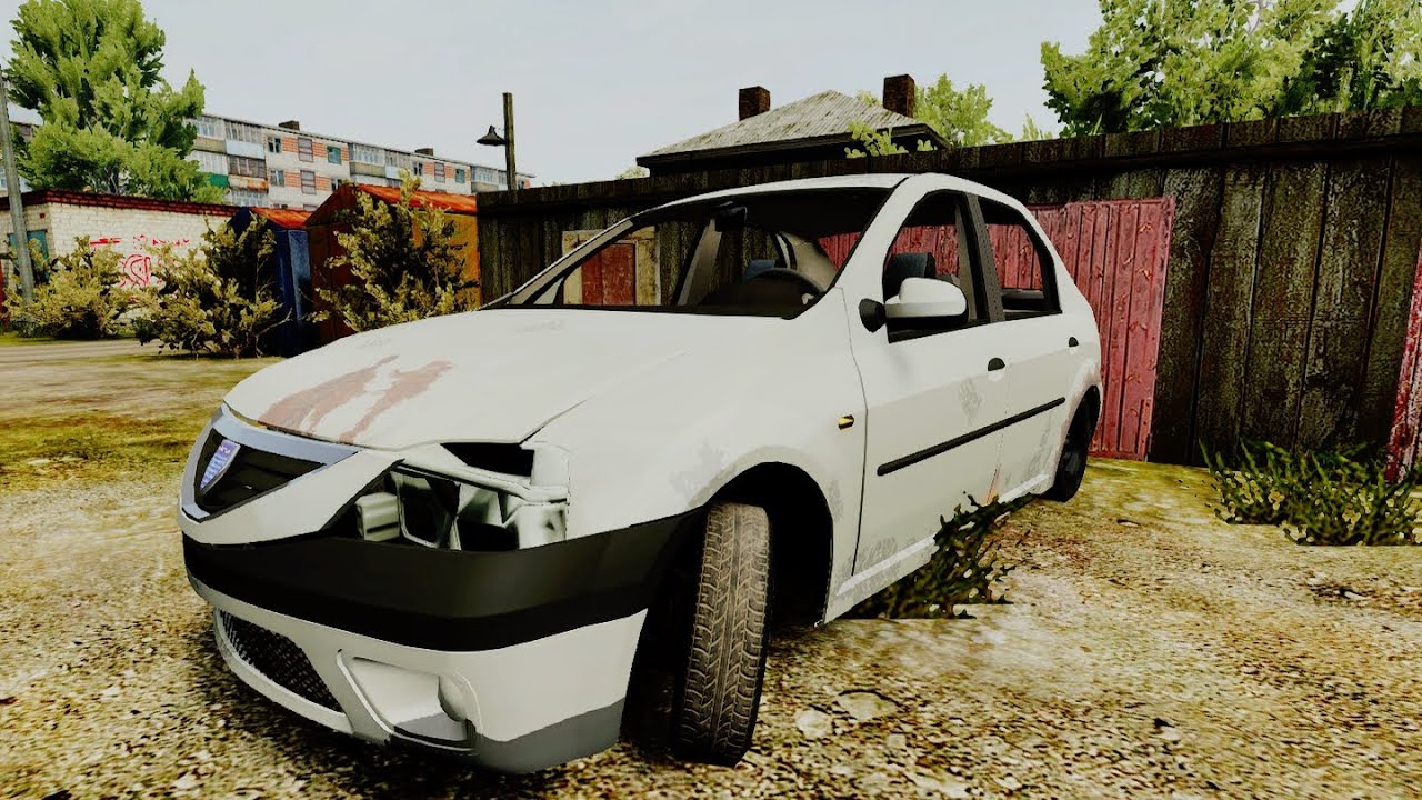 НАШЕЛ БРОШЕННУЮ ДАЧУ ЛОГАН - BeamNG.drive