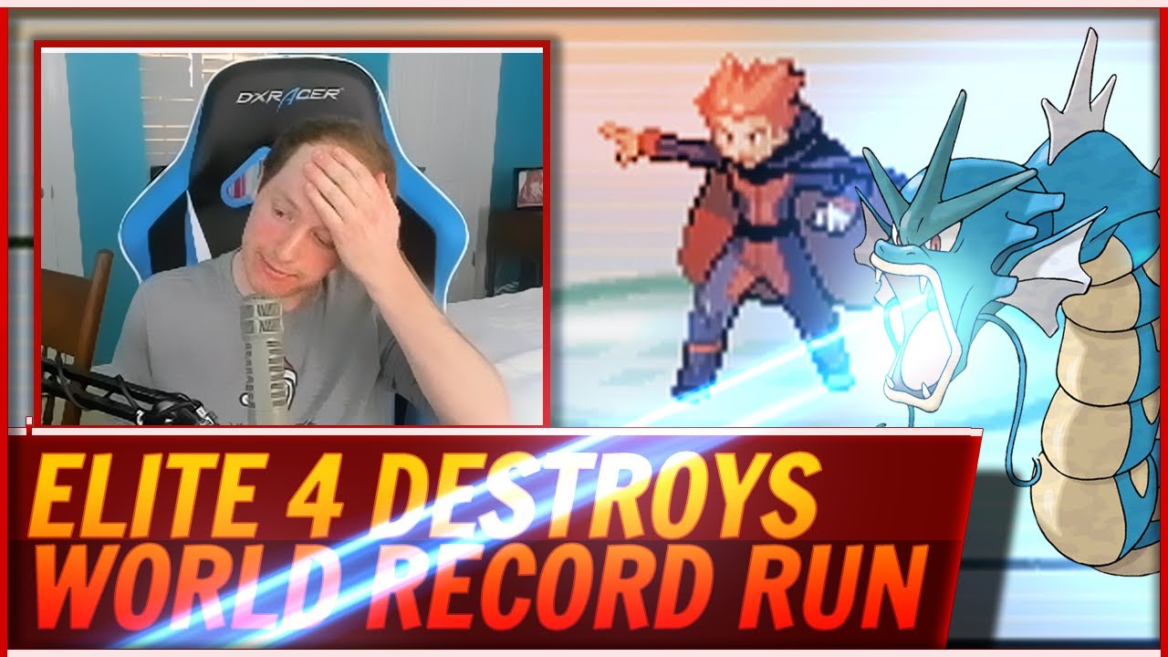 World Record Pace Speedrun destroyed by Elite Four (FireRed Round 2 World Record Attempts)