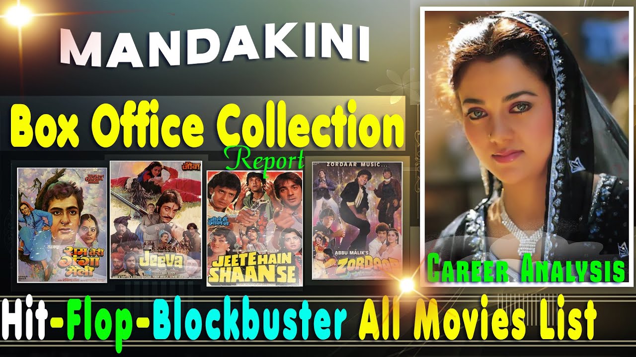 Mandakini Hit and Flop All Movies List with Box Office Collection Analysis | मंदाकिनी