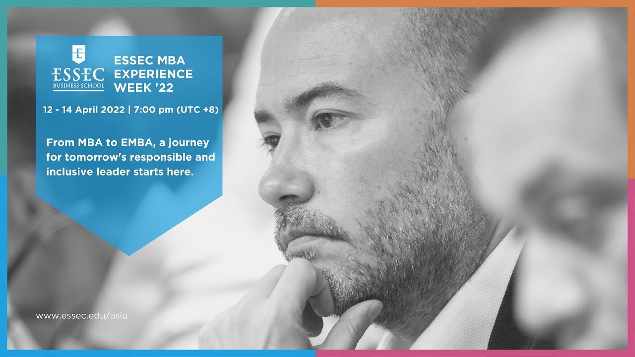 ESSEC MBA Experience Week 2022 | Welcome Remarks w/ Prof. Cedomir Nestorovic - ESSEC Programs