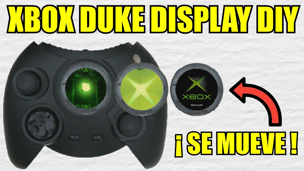 CONTROL DUKE CON PANTALLA TUTORIAL DIY BUILD