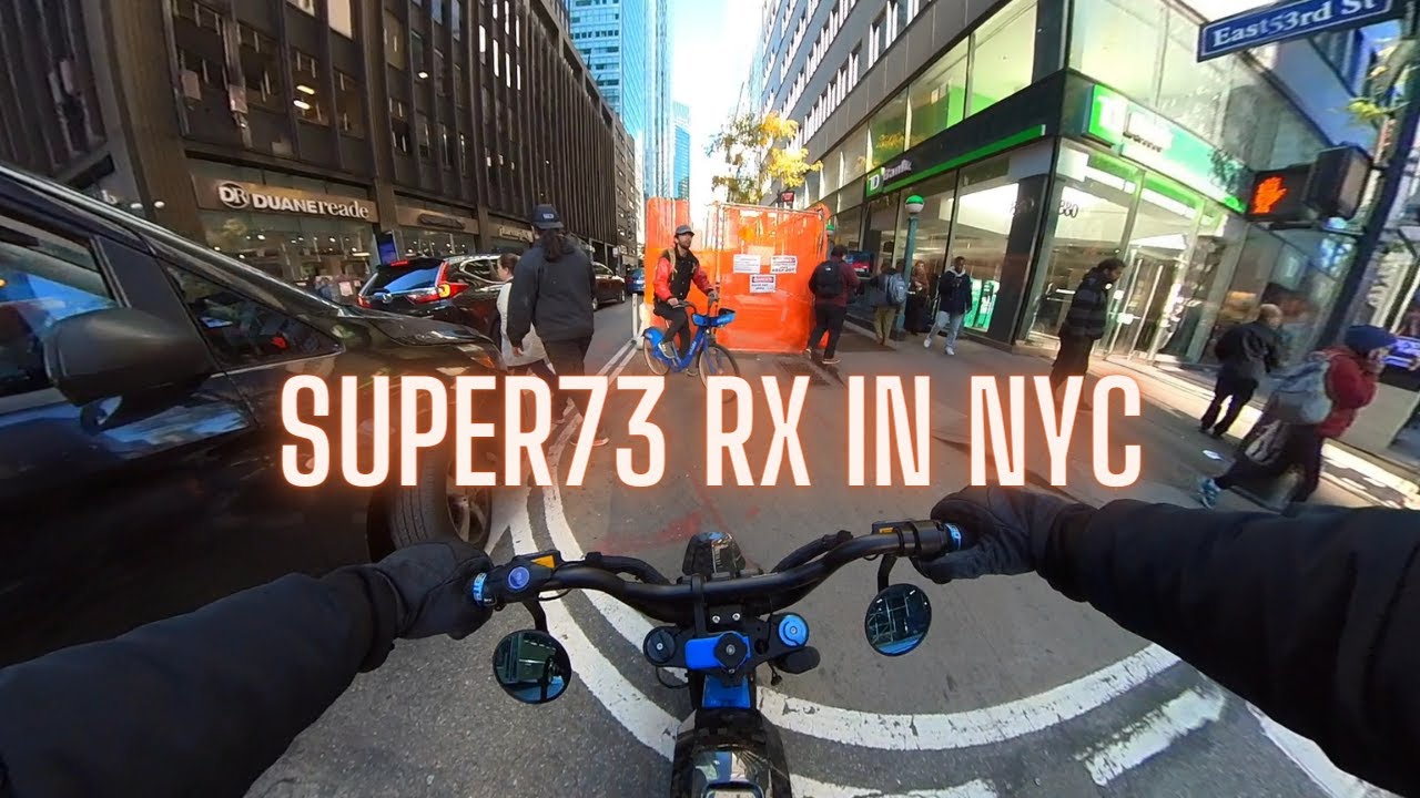 NYC Commute on the Super73 Rx Mojave| Ebike Ride Vlog Ep. 1