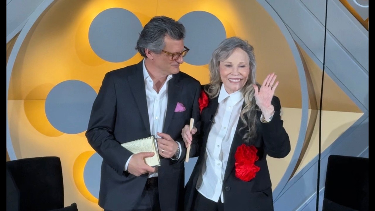 Faye Dunaway talks about Network with Ben Mankiewicz